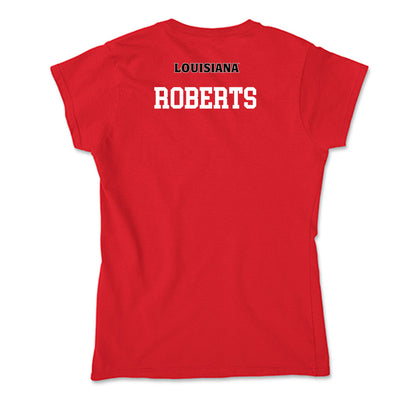 Louisiana - NCAA Women's Track & Field : Lauren Roberts - Soft Style Women’s T-Shirt-1