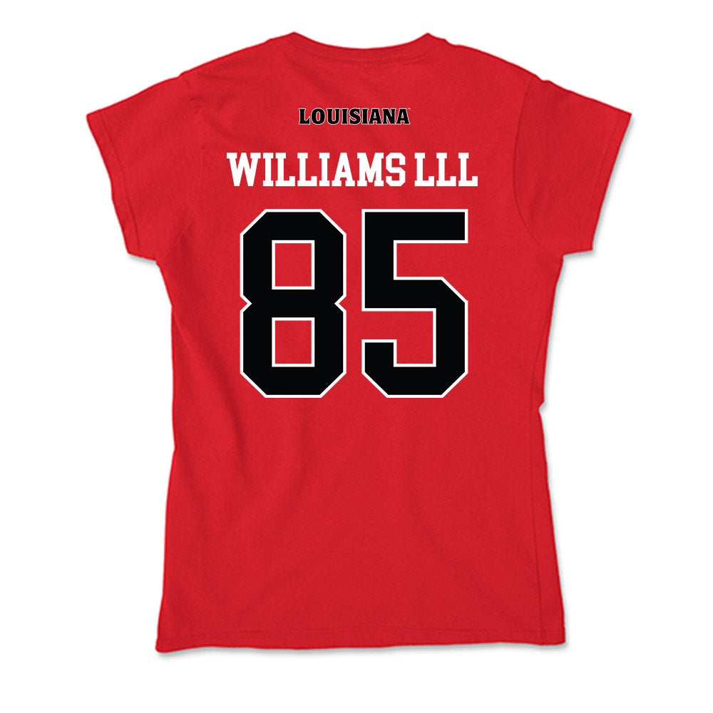 Louisiana - NCAA Football : Robert Williams lll - Soft Style Women’s T-Shirt-1