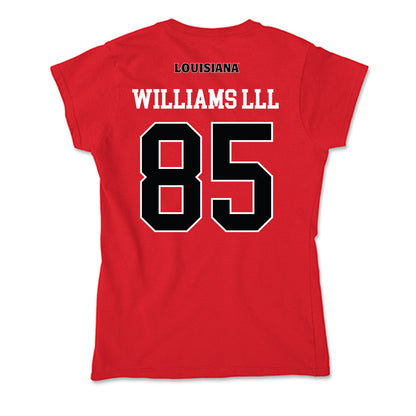 Louisiana - NCAA Football : Robert Williams lll - Soft Style Women’s T-Shirt-1