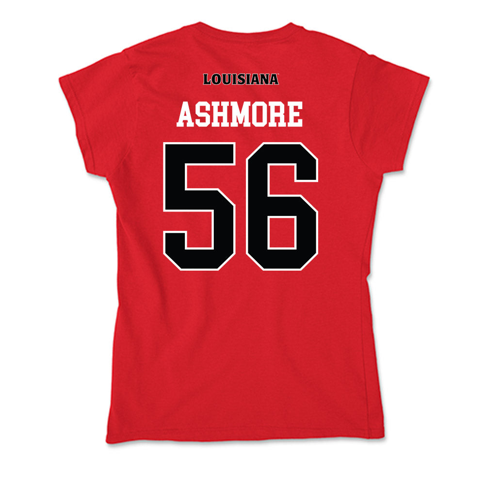 Louisiana - NCAA Football : Korbin Ashmore - Soft Style Women’s T-Shirt-1