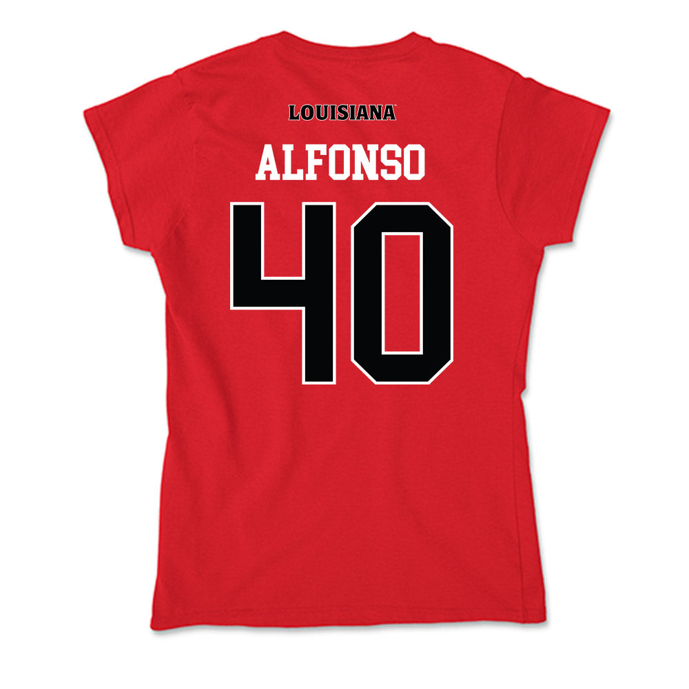 Louisiana - NCAA Baseball : Cowan Alfonso - Soft Style Women’s T-Shirt-1