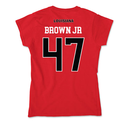 Louisiana - NCAA Football : Maurice Brown Jr - Soft Style Women’s T-Shirt-1