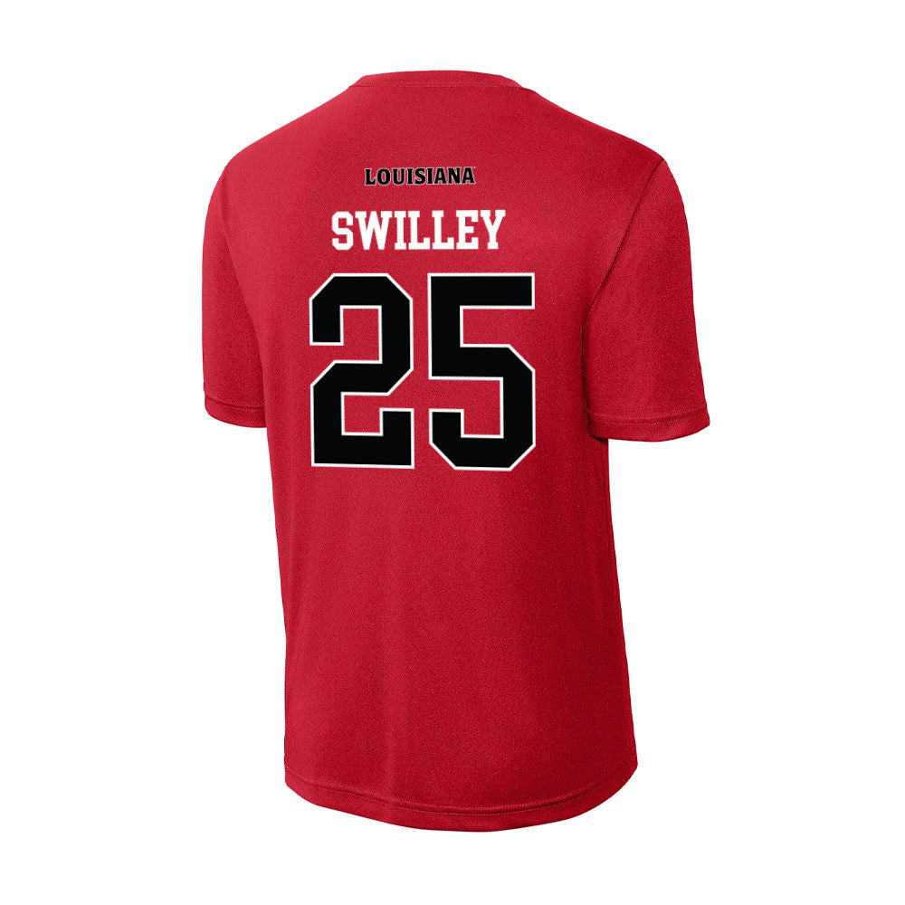 Louisiana - NCAA Football : Hutch Swilley - Activewear T-Shirt-1