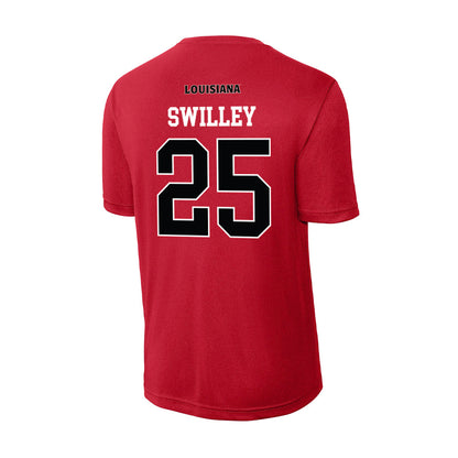 Louisiana - NCAA Football : Hutch Swilley - Activewear T-Shirt-1