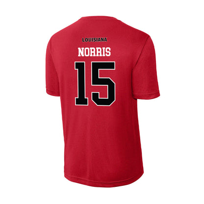 Louisiana - NCAA Football : Jacorian Norris - Activewear T-Shirt-1