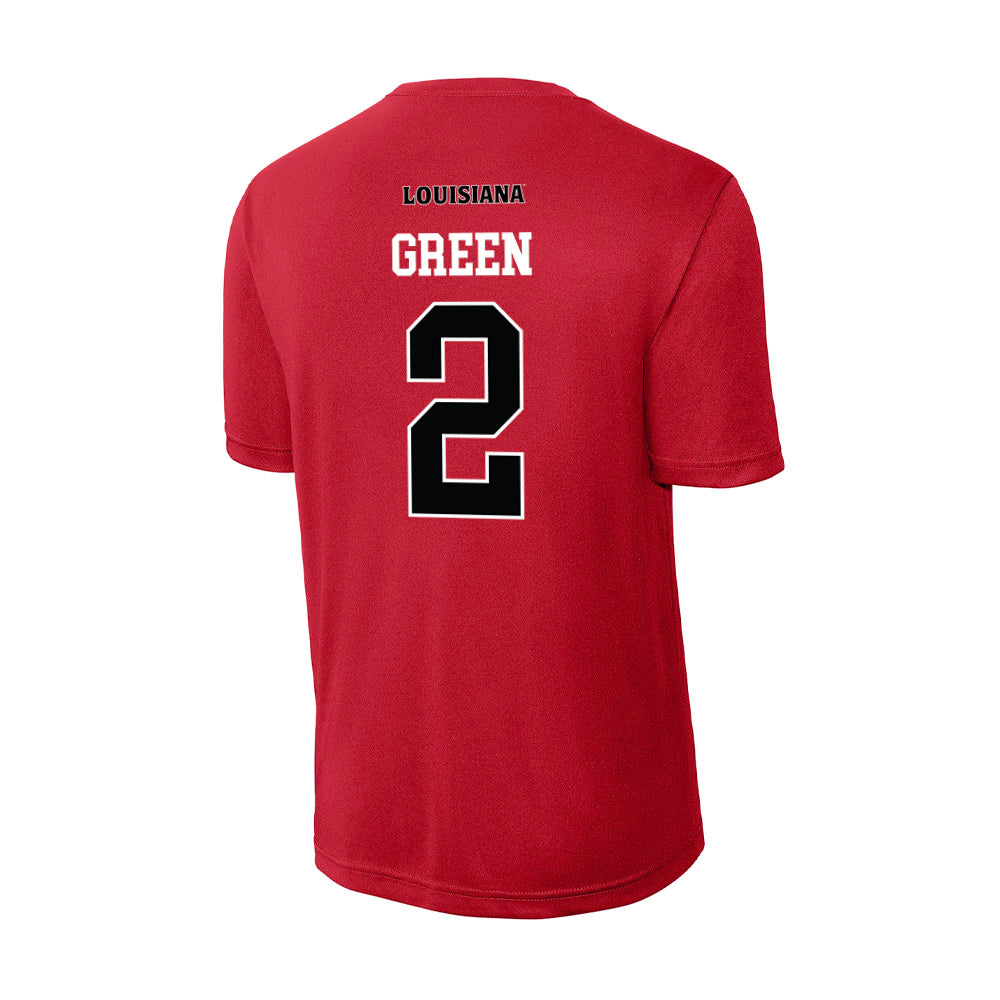 Louisiana - NCAA Women's Soccer : Kendal Green - Activewear T-Shirt-1