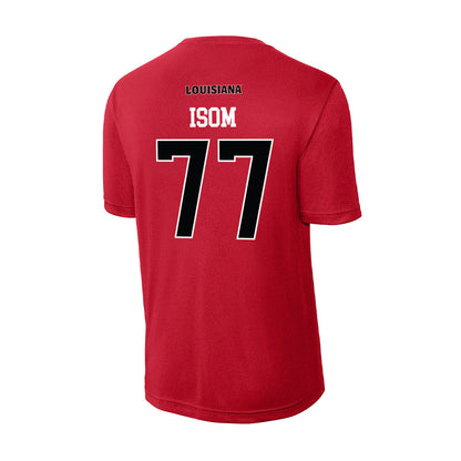 Louisiana - NCAA Football : Jakoby Isom - Activewear T-Shirt-1