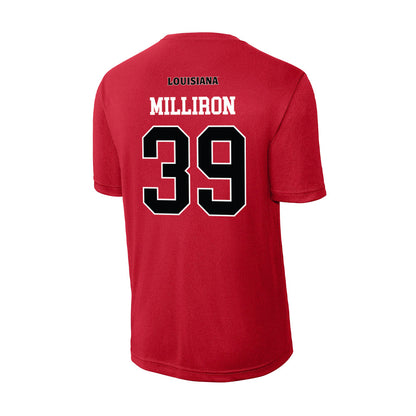 Louisiana - NCAA Football : Carter Milliron - Activewear T-Shirt-1