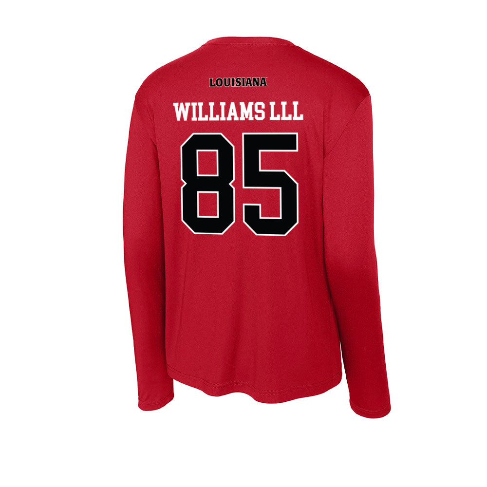 Louisiana - NCAA Football : Robert Williams lll - Activewear Long Sleeve T-Shirt-1