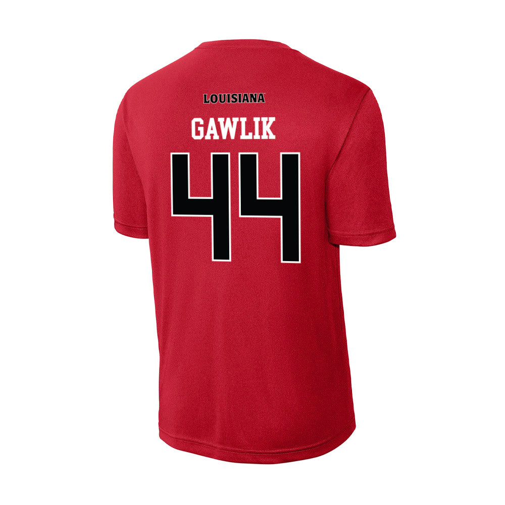 Louisiana - NCAA Football : Teddy Gawlik - Activewear T-Shirt-1
