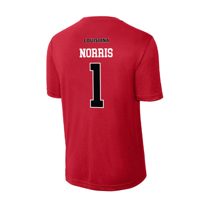 Louisiana - NCAA Women's Basketball : Kahlen Norris - Activewear T-Shirt-1