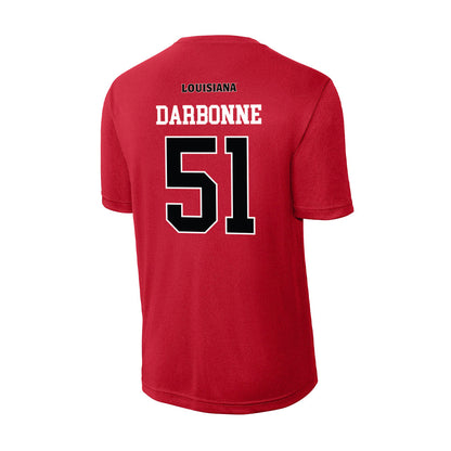 Louisiana - NCAA Football : Hayden Darbonne - Activewear T-Shirt-1