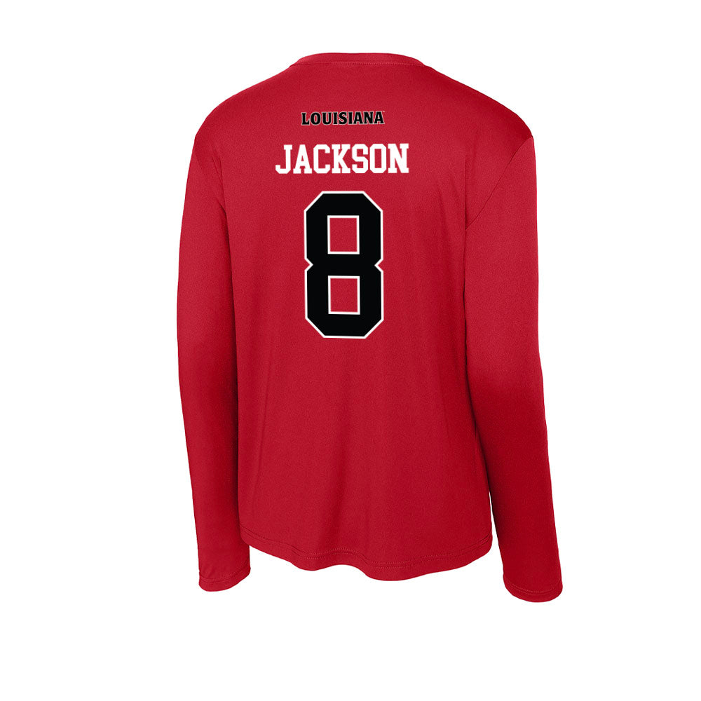 Louisiana - NCAA Football : Kody Jackson - Activewear Long Sleeve T-Shirt-1