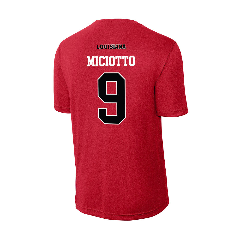 Louisiana - NCAA Women's Volleyball : Rhyan Miciotto - Activewear T-Shirt-1