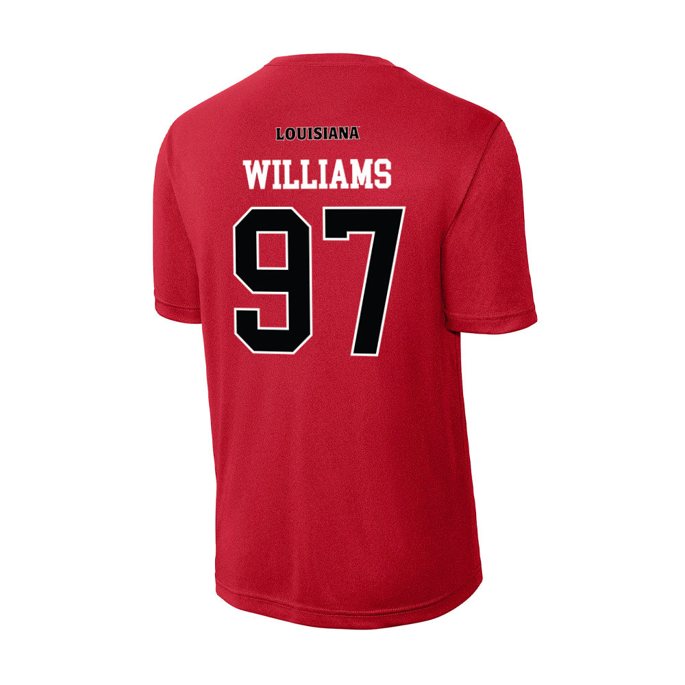 Louisiana - NCAA Football : Lance Williams - Activewear T-Shirt-1