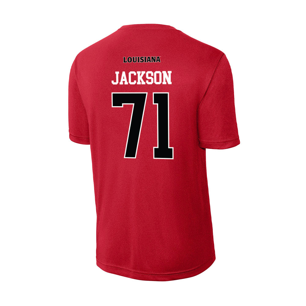 Louisiana - NCAA Football : George Jackson - Activewear T-Shirt-1