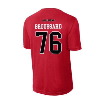 Louisiana - NCAA Football : Matthew Broussard - Activewear T-Shirt-1