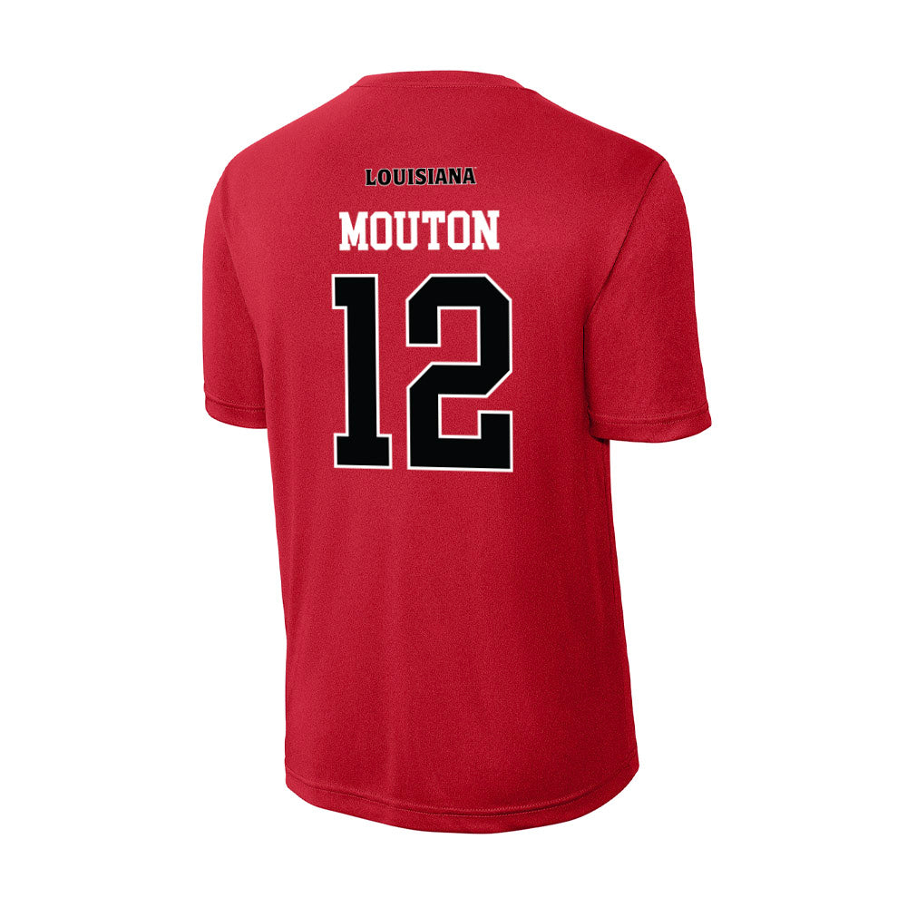 Louisiana - NCAA Men's Basketball : Michael Mouton - Activewear T-Shirt-1