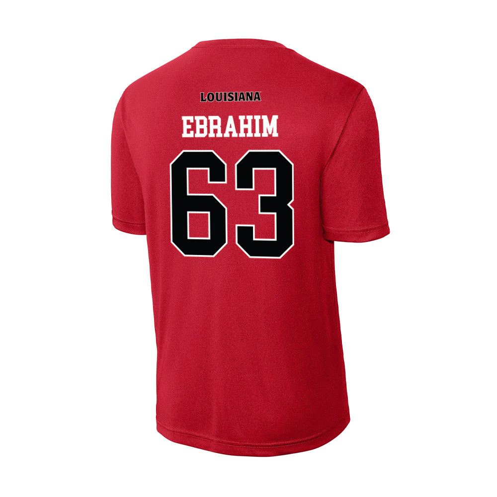 Louisiana - NCAA Football : Ryan Ebrahim - Activewear T-Shirt-1