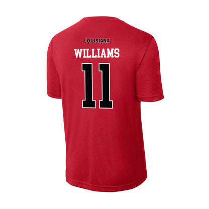 Louisiana - NCAA Women's Volleyball : Emily Williams - Activewear T-Shirt-1