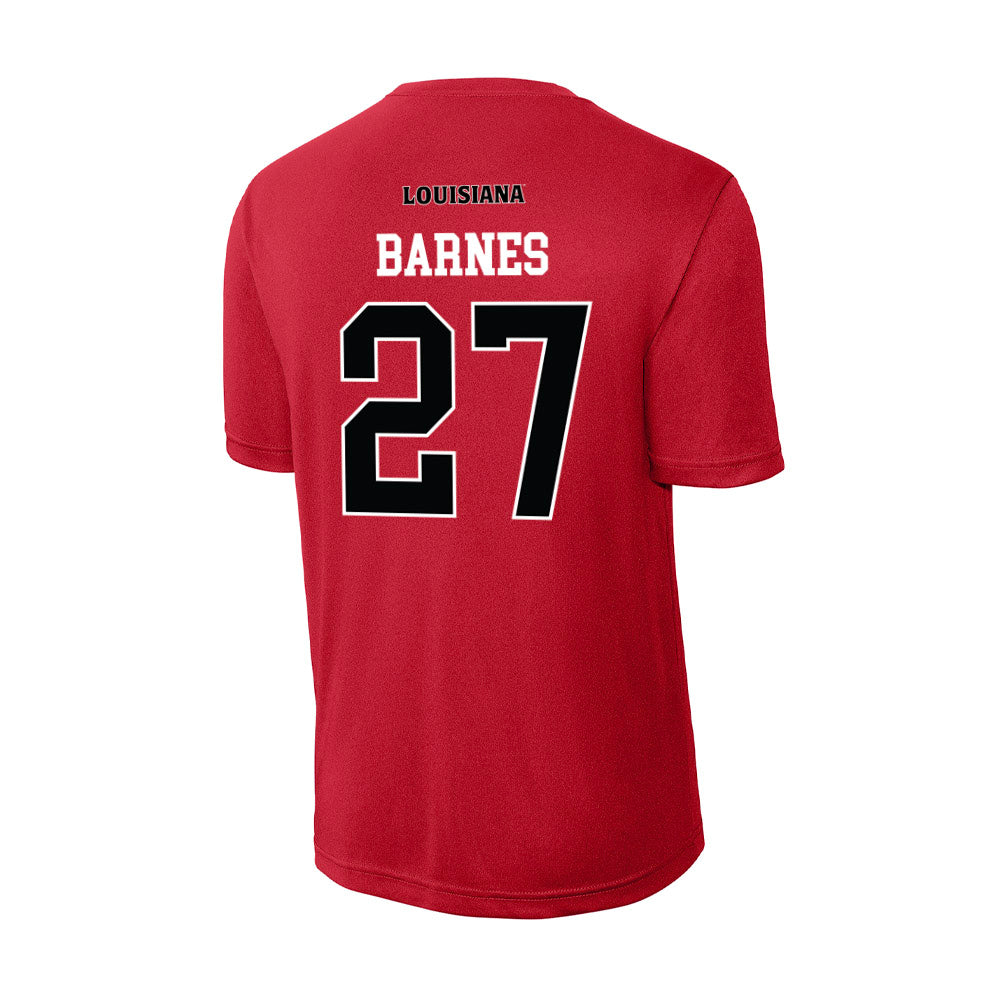 Louisiana - NCAA Football : Key'Savalyn Barnes - Activewear T-Shirt-1