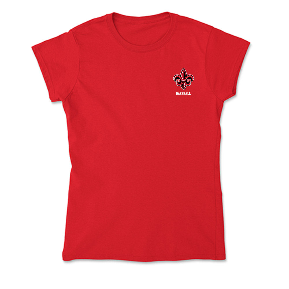 Louisiana - NCAA Baseball : Rigoberto Hernandez - Soft Style Women’s T-Shirt-0