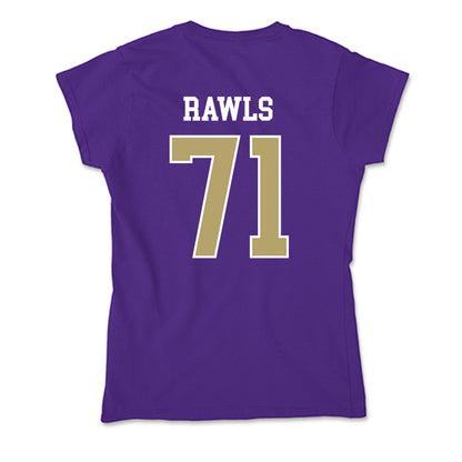 JMU - NCAA Football : Deacon Rawls - Soft Style Women’s T-Shirt-1