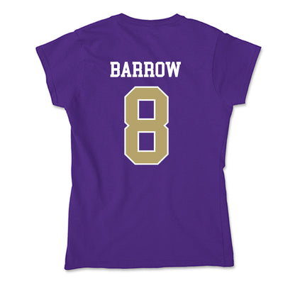JMU - NCAA Baseball : Ben Barrow - Soft Style Women’s T-Shirt-1