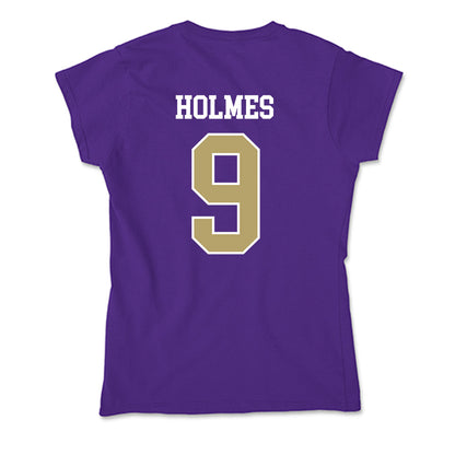 JMU - NCAA Football : Xavier Holmes - Soft Style Women’s T-Shirt-1