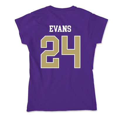 JMU - NCAA Softball : Emma Jo Evans - Soft Style Women’s T-Shirt-1