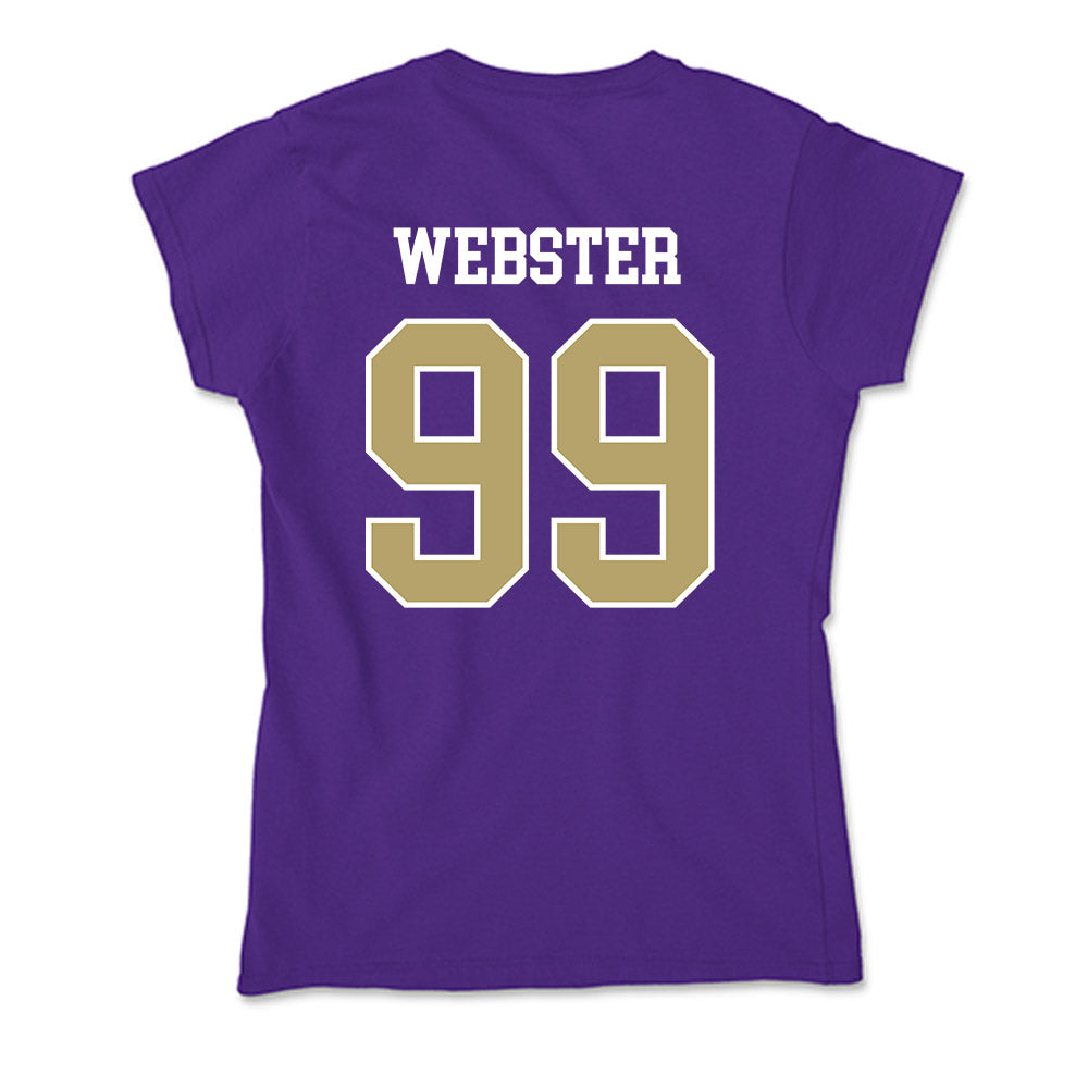 JMU - NCAA Football : Cole Webster - Soft Style Women’s T-Shirt-1