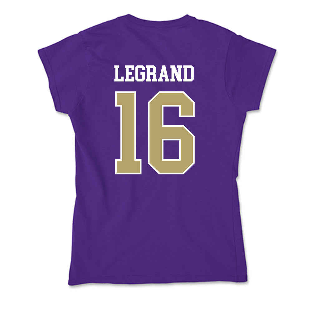 JMU - NCAA Softball : Emily LeGrand - Soft Style Women’s T-Shirt-1