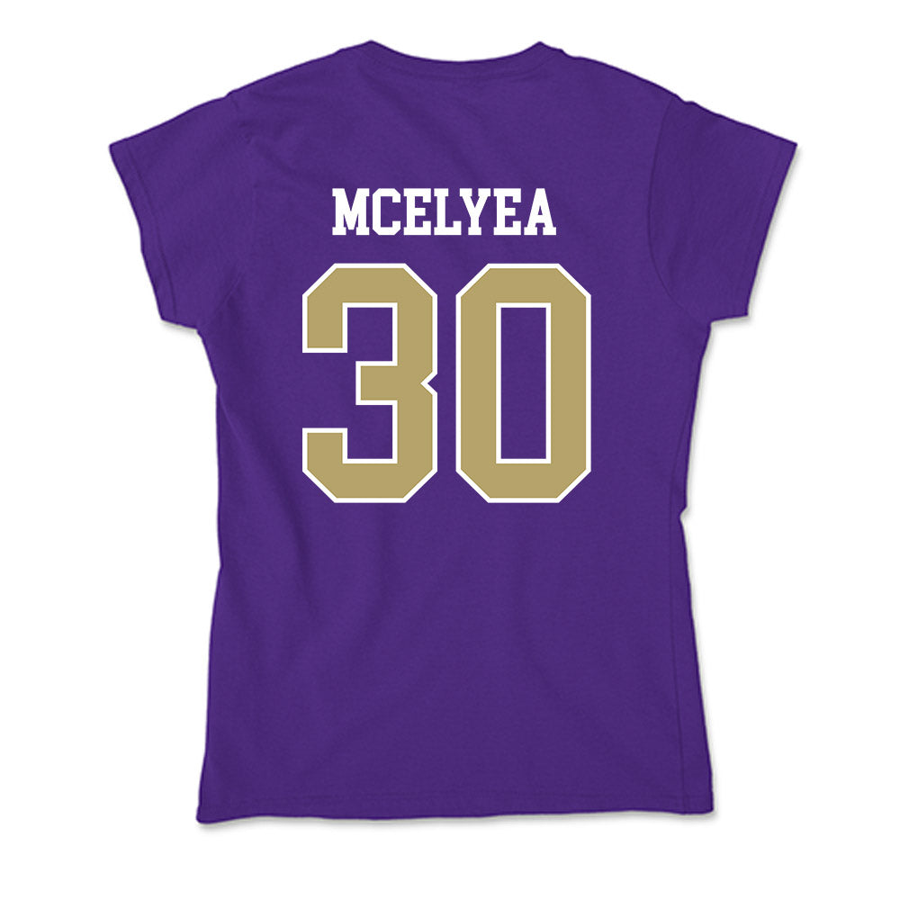 JMU - NCAA Baseball : Blake Mcelyea - Soft Style Women’s T-Shirt-1