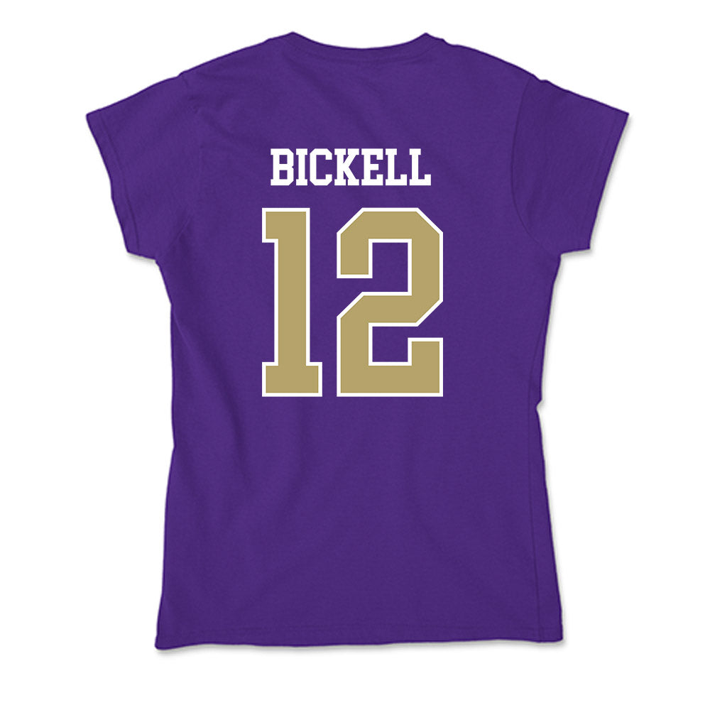 JMU - NCAA Women's Lacrosse : Avery Bickell - Soft Style Women’s T-Shirt-1