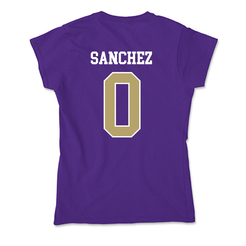 JMU - NCAA Football : Jaylan Sanchez - Soft Style Women’s T-Shirt-1