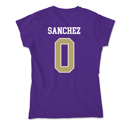 JMU - NCAA Football : Jaylan Sanchez - Soft Style Women’s T-Shirt-1