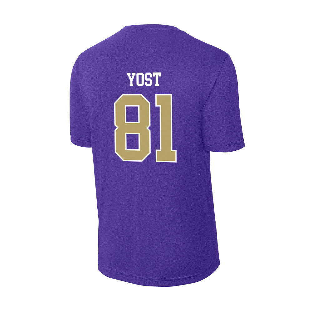 JMU - NCAA Football : Sue Yost - Activewear T-Shirt-1