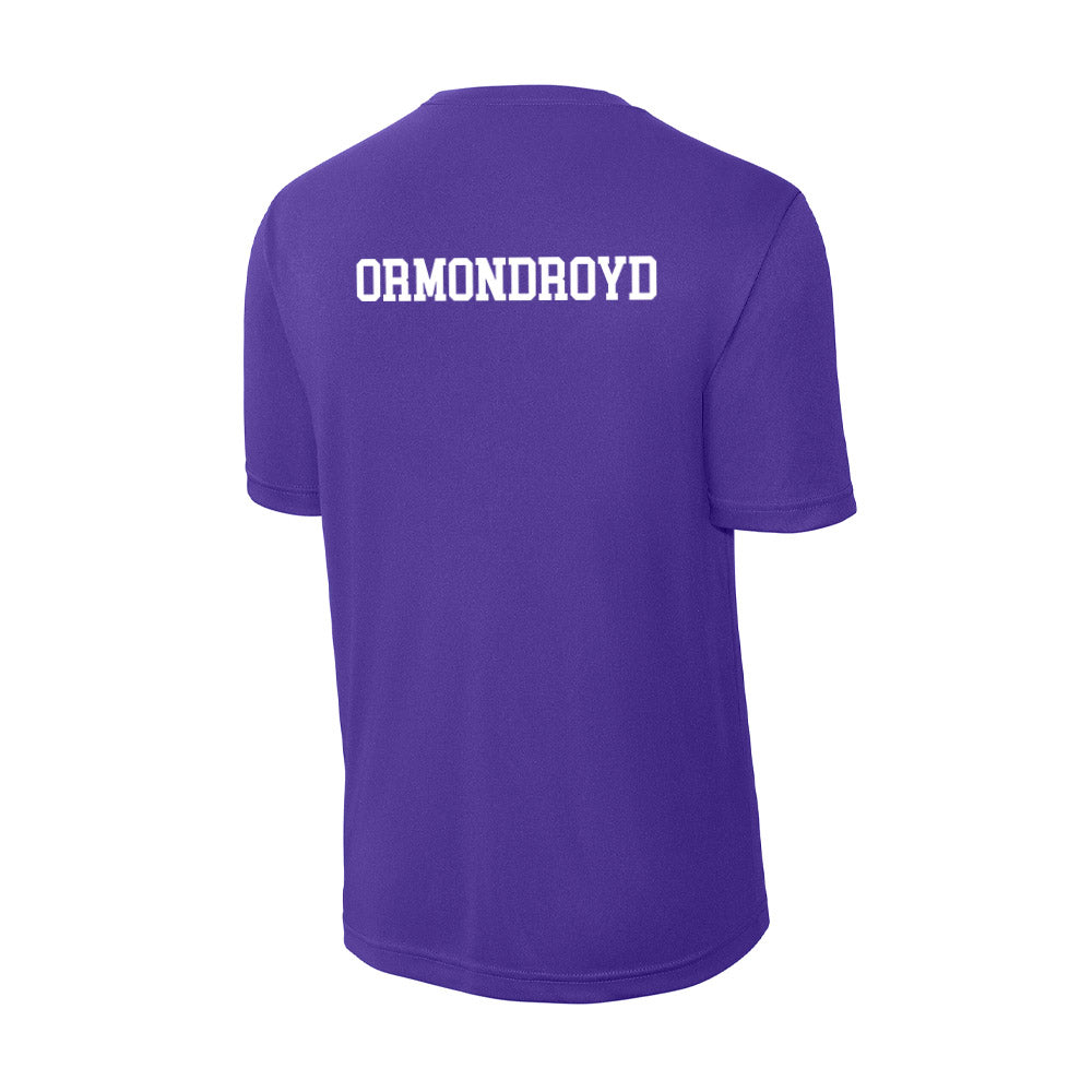 JMU - NCAA Women's Swimming & Diving : Tia Ormondroyd - Activewear T-Shirt-1
