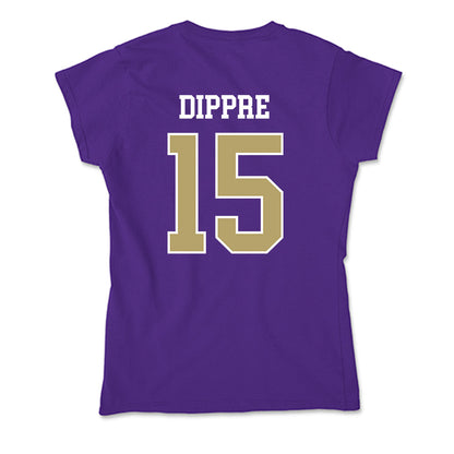JMU - NCAA Football : Lacota Dippre - Soft Style Women’s T-Shirt-1