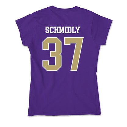 JMU - NCAA Baseball : Ike Schmidly - Soft Style Women’s T-Shirt-1