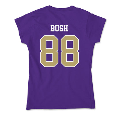 JMU - NCAA Football : Kells Bush - Soft Style Women’s T-Shirt-1