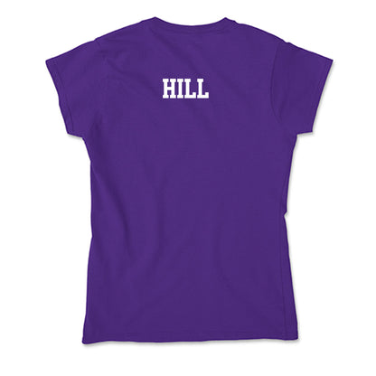 JMU - NCAA Women's Swimming & Diving : Emory Hill - Soft Style Women’s T-Shirt-1
