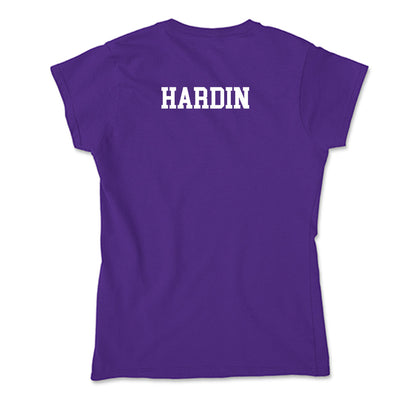 JMU - NCAA Women's Swimming & Diving : Valerie Hardin - Soft Style Women’s T-Shirt-1