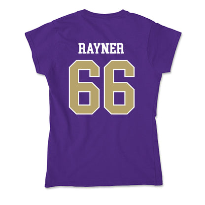 JMU - NCAA Football : JD Rayner - Soft Style Women’s T-Shirt-1