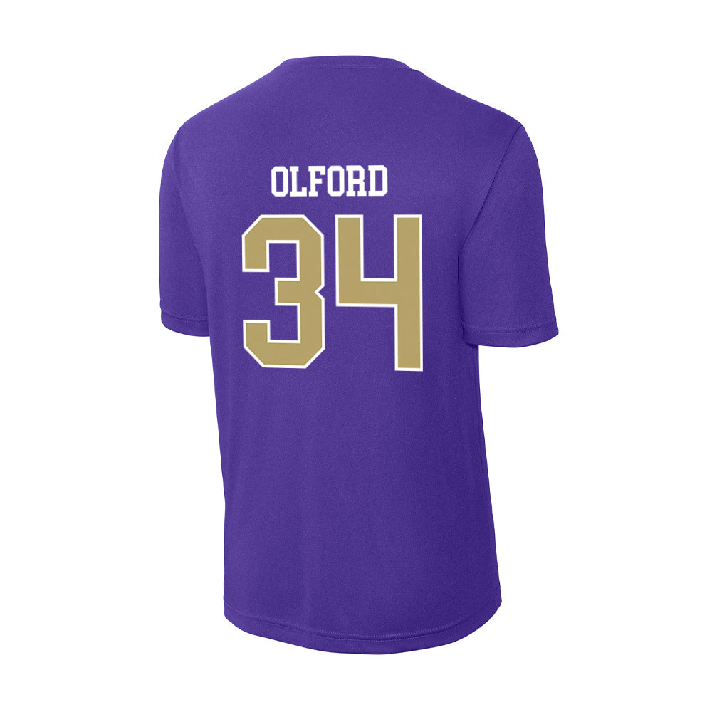 JMU - NCAA Football : Jamal Olford - Activewear T-Shirt-1