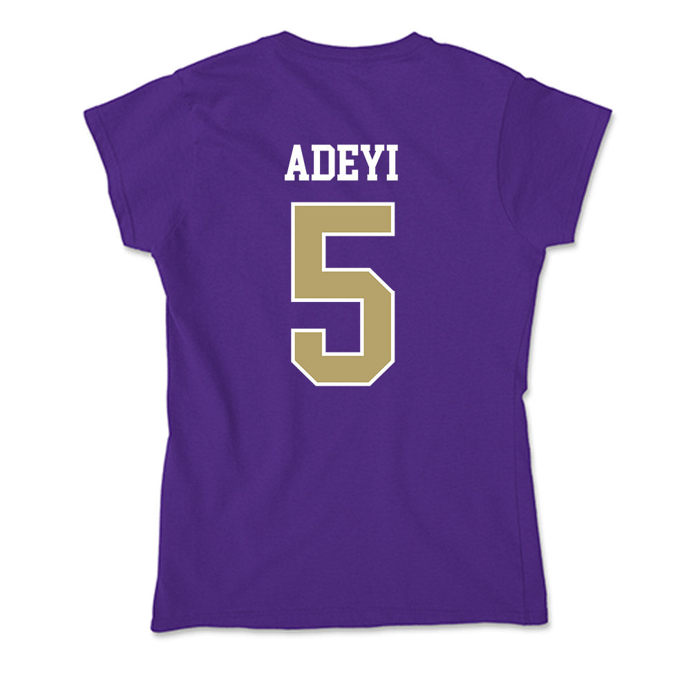 JMU - NCAA Football : Ayo Adeyi - Soft Style Women’s T-Shirt-1