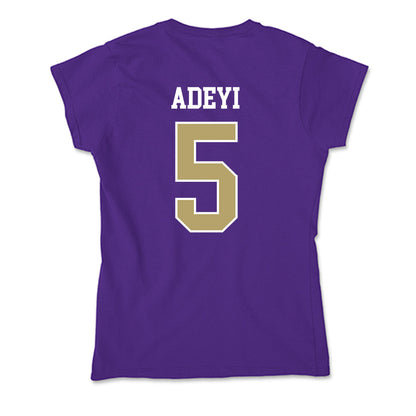 JMU - NCAA Football : Ayo Adeyi - Soft Style Women’s T-Shirt-1