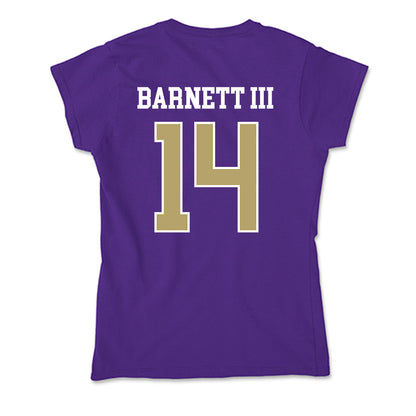 JMU - NCAA Football : Alonza Barnett III - Soft Style Women’s T-Shirt-1