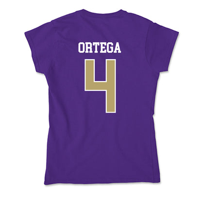 JMU - NCAA Softball : Kira Ortega - Soft Style Women’s T-Shirt-1