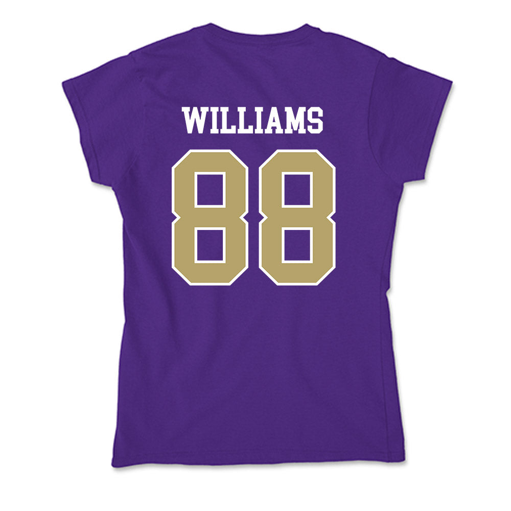 JMU - NCAA Football : Dylan Williams - Soft Style Women’s T-Shirt-1
